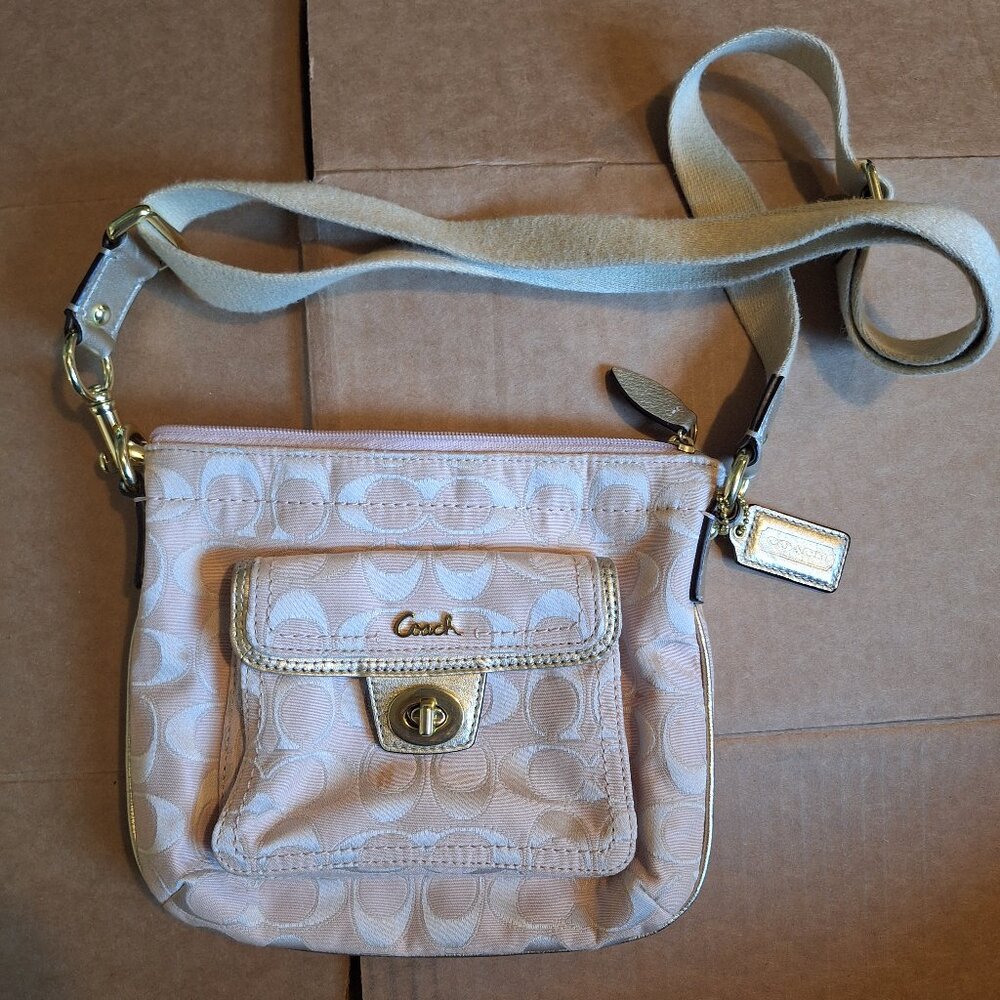 Coach cross body bag